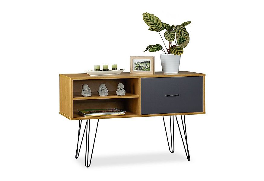 relaxdays Sideboard Retro Desig günstig online kaufen
