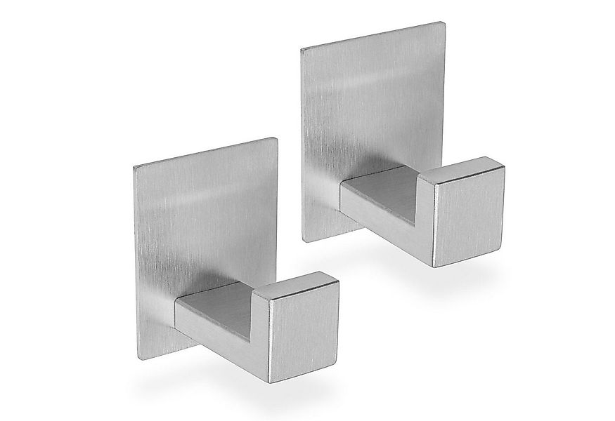 ECENCE Handtuchhalter 2x Handtuchhaken ohne Bohren selbstklebend günstig online kaufen