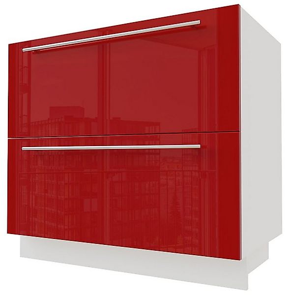 Feldmann-Wohnen Unterschrank Brerra (D2/90, 2 Schubladen, 1-St., moderne Op günstig online kaufen