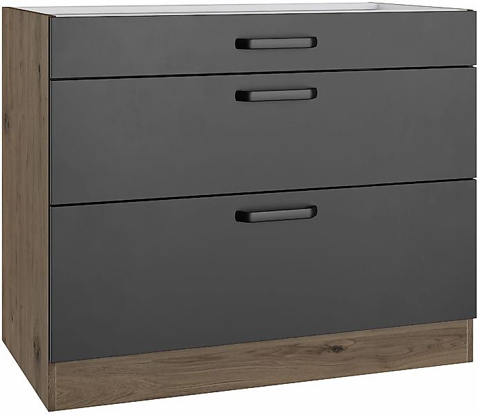 wiho Küchen Unterschrank Elba, mit zwei günstig online kaufen