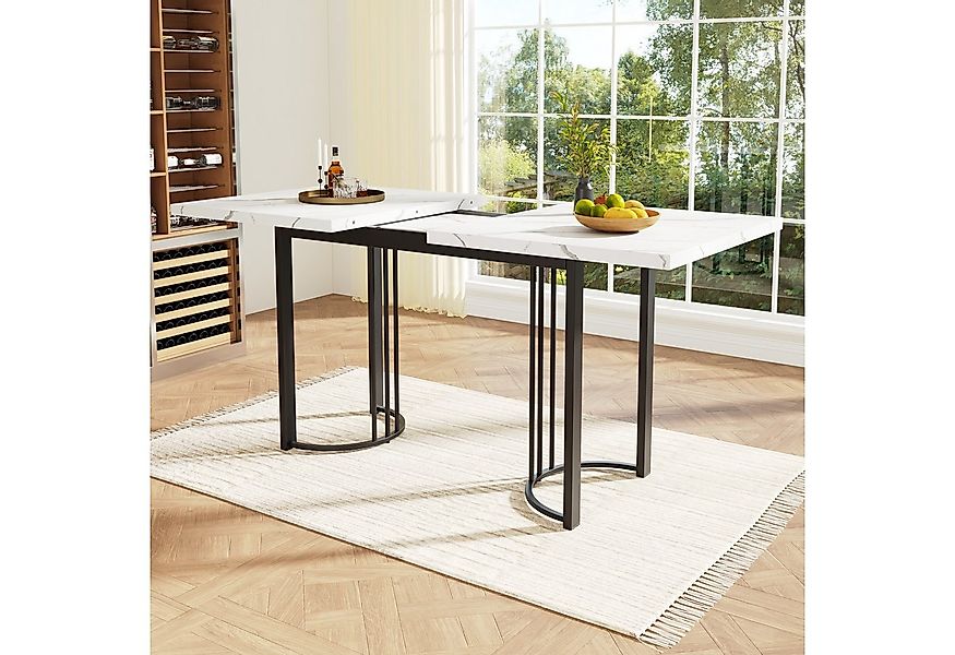 REDOM Esstisch Teleskoptisch,Moderne Esstisch (Ausziehbarer Esstisch Telesk günstig online kaufen