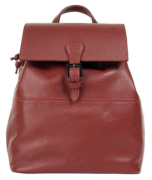 Cluty Cityrucksack, echt Leder, Made in günstig online kaufen