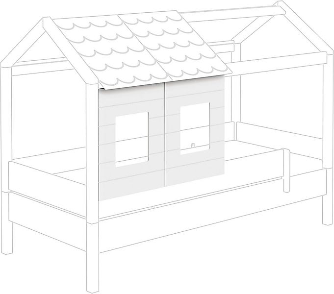 PAIDI Wandpaneel Paneel Kombination, BxL: 49,9x64,8 cm, (Set, 2-tlg., 2er-S günstig online kaufen