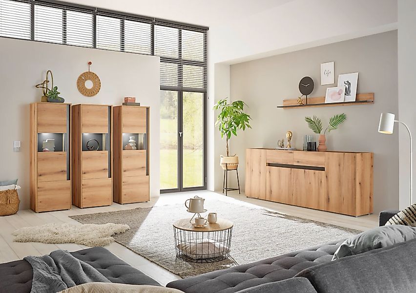 Home affaire Wohnwand "City/Giron, moderne Anbauwand, Komplettset in vielen günstig online kaufen