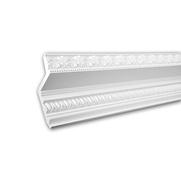 PROFHOME 150137 Eckleiste aus Polyurethan Deckenleiste Stuckleiste 2 m 200 günstig online kaufen