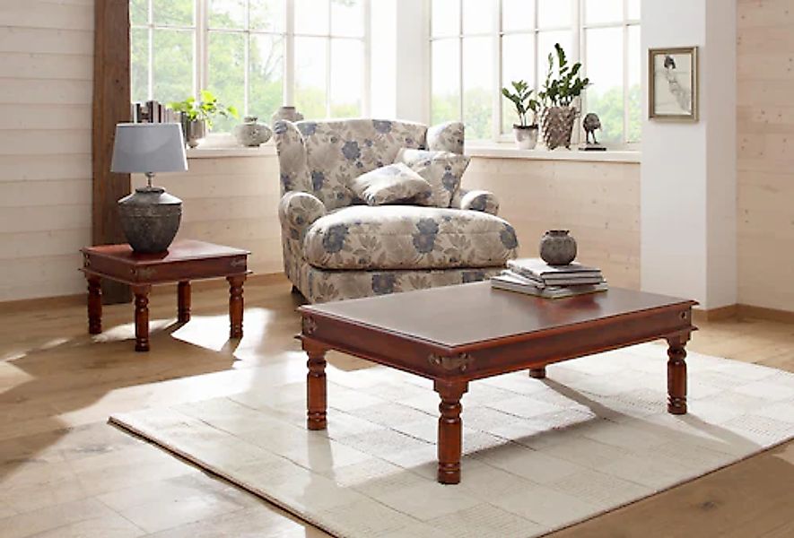 OTTO home Couchtisch "Jaya" mit dekorativen Fräsungen an den Beinen günstig online kaufen
