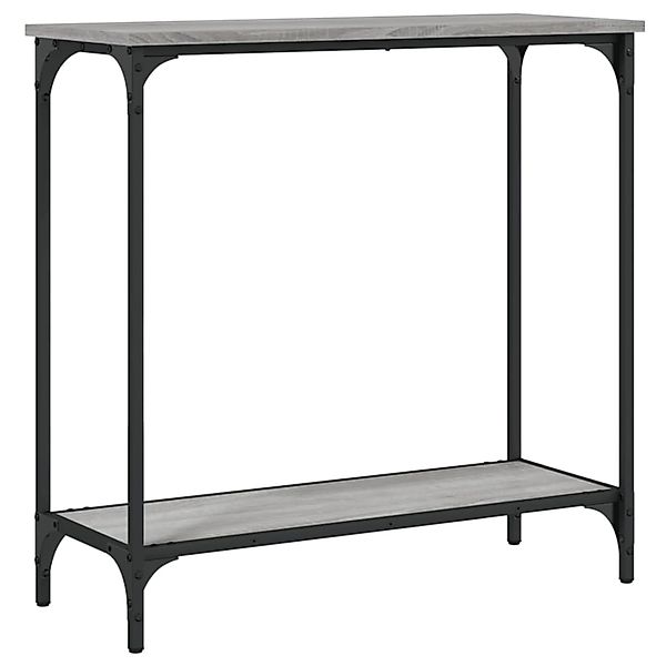 vidaXL Beistelltisch Konsolentisch Grau Sonoma 75x30,5x75 günstig online kaufen