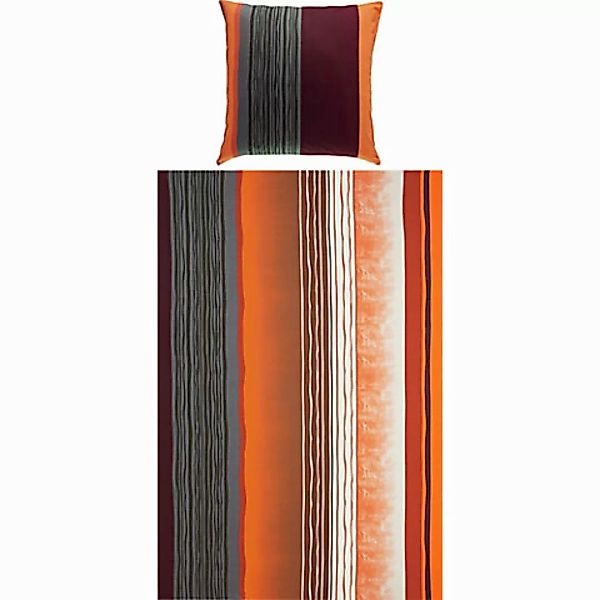 REDBEST Bettwäsche Bettwäsche, Mako-Satin, Satin Streifen günstig online kaufen