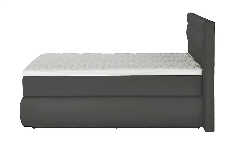 Wohnwert Boxspringbett   Dormian Bolge High ¦ grau ¦ Maße (cm): B: 200 H: 1 günstig online kaufen