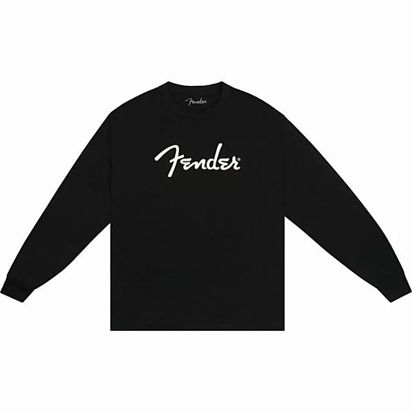 Fender Sweatshirt (Textilien, Pullover) Spaghetti Logo L/S T-Shirt M - Pull günstig online kaufen