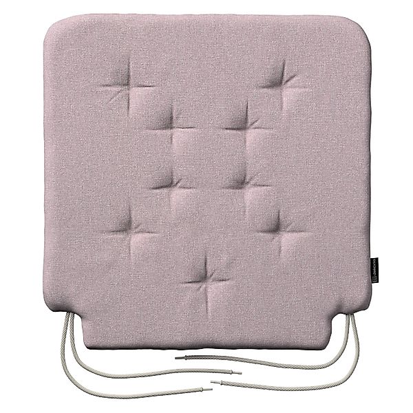 Stuhlkissen Christoph mit Bindeschnur, rosa, 42 x 41 x 3,5 cm, Amsterdam (7 günstig online kaufen