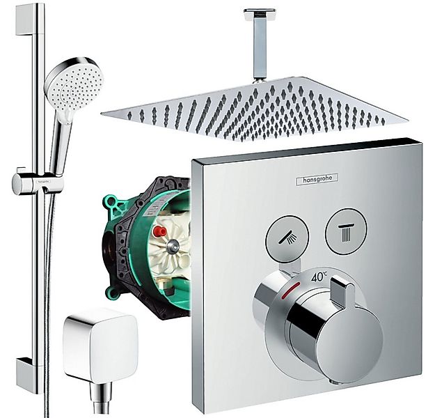 Hansgrohe und Jowi Duscharmatur ShowerSelect Thermostat, Unterputz Duschsys günstig online kaufen