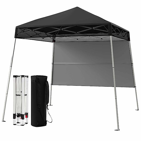 COSTWAY Faltpavillon, mit 1 Seitenteilen, 182x182 günstig online kaufen