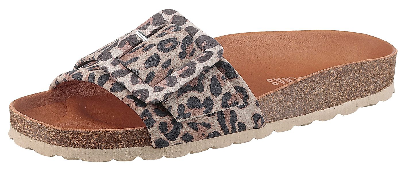 VERBENAS Reiko Leopardo Grande Pantolette, Sommerschuh, günstig online kaufen