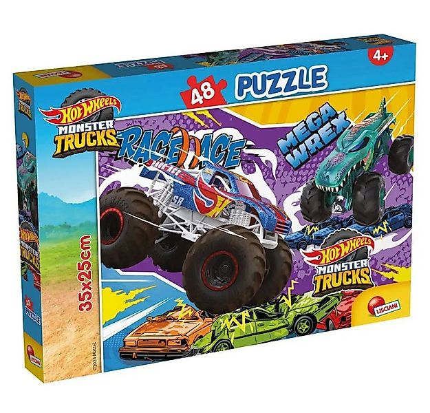 Puzzle HOT WHEELS PUZZLE M-PLUS 48, Puzzleteile günstig online kaufen