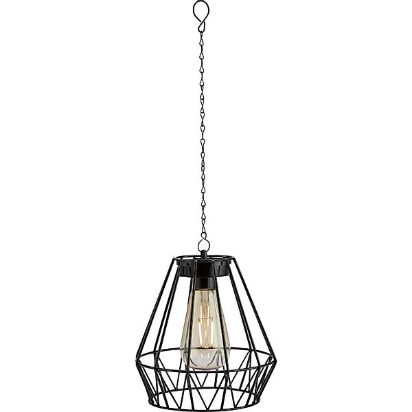 Solar-Hängeleuchte Acireale LED Schwarz Ø 18 cm x 18,5 cm x 18 cm günstig online kaufen