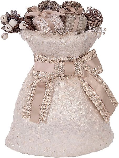 Myflair Möbel & Accessoires Weihnachtsfigur Deko-Geschenksack mit Tannenzap günstig online kaufen