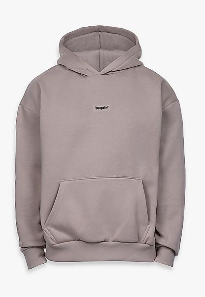 Dropsize Kapuzenpullover Dropsize HEAVY OVERSIZE MIDDLE RUBBER PATCH HOODIE günstig online kaufen