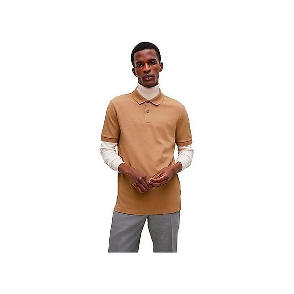 BOSS Poloshirt Poloshirt kurzarm für Herren in beige (1-tlg) günstig online kaufen