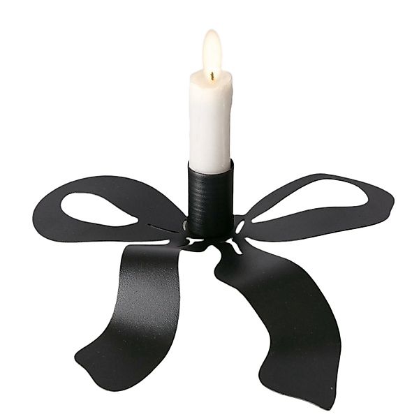 MF Kerzenhalter Kerzenhalter Red Bow Schleifen günstig online kaufen