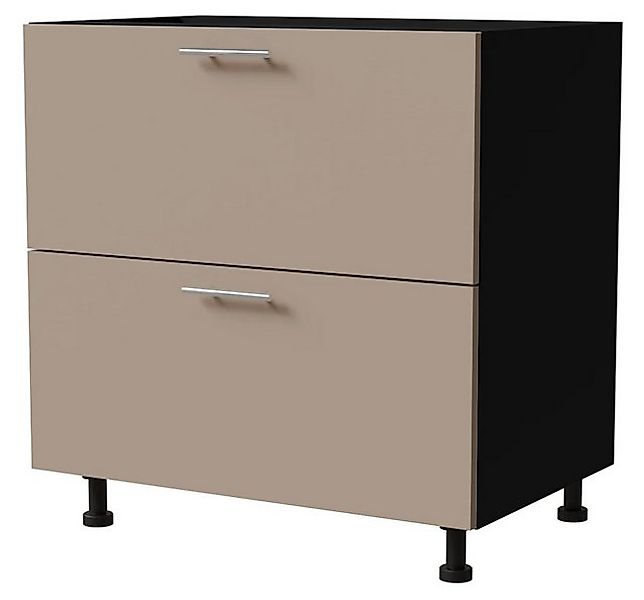 Feldmann-Wohnen Unterschrank Brerra (D2/80, 2 Schubladen, REJS Comfort Box günstig online kaufen