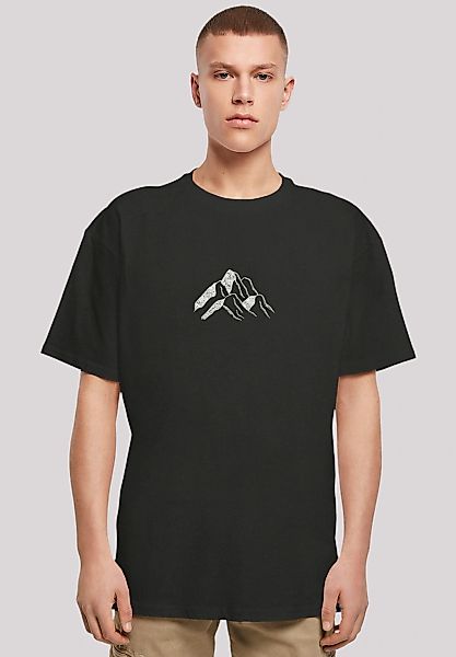 F4NT4STIC T-Shirt "PLUS SIZE Mountain Berge" Print günstig online kaufen