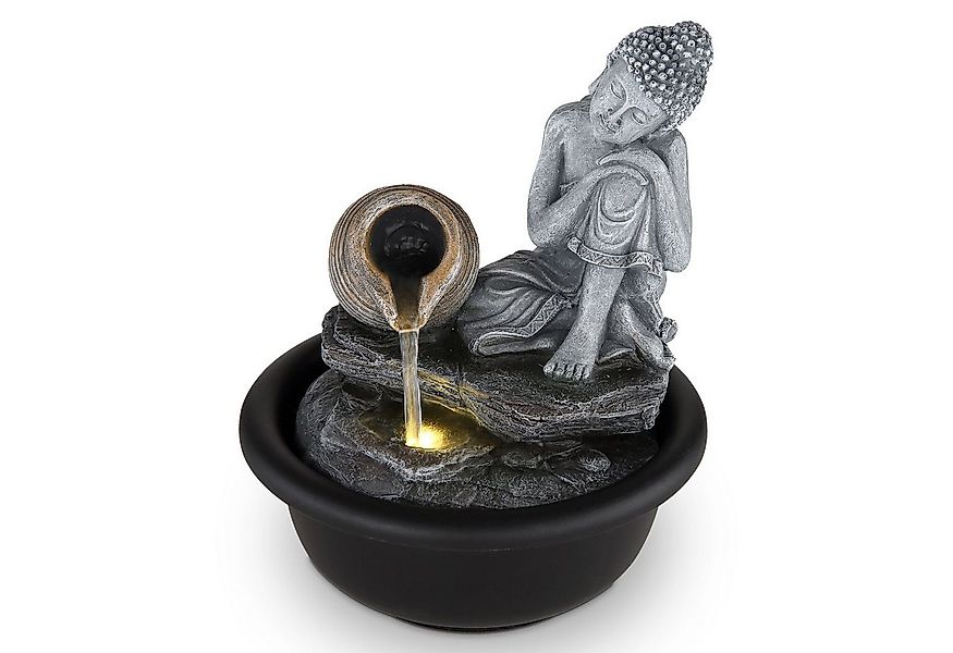 bmf-versand Zimmerbrunnen Zimmerbrunnen mit Beleuchtung und Wasser Tischbru günstig online kaufen