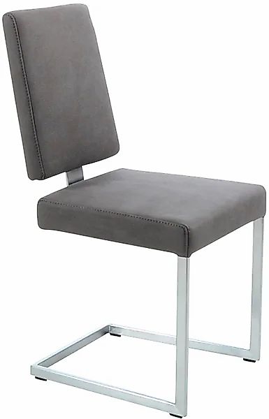 K+W Komfort & Wohnen Freischwinger () stabiles Hochkantgestell, in Leder od günstig online kaufen