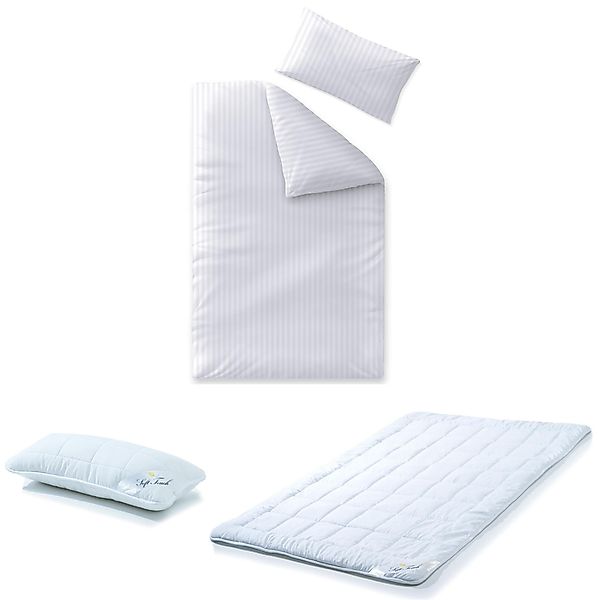 aqua-textil Bettwäsche Nele Garnitur mit Decke günstig online kaufen
