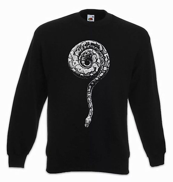 Urban Backwoods Sweatshirt Snake Questionmark Sweatshirt Schlange Serpent K günstig online kaufen