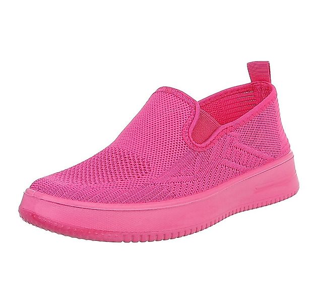 Ital-Design Damen Low-Top Freizeit Slipper (88843565) Flach Sneakers Low in günstig online kaufen