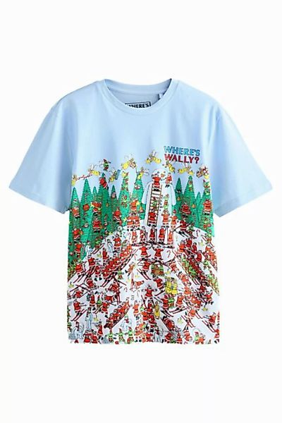 Next T-Shirt Lizenziertes T-Shirt Weihnachten 100 % Baumwolle (1-tlg) günstig online kaufen