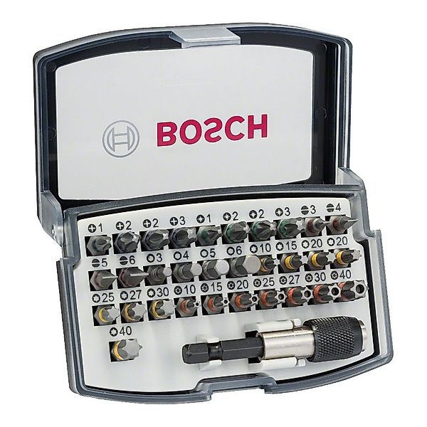 BOSCH Bohrer- und Bit-Set 32-teiliges Bitset günstig online kaufen