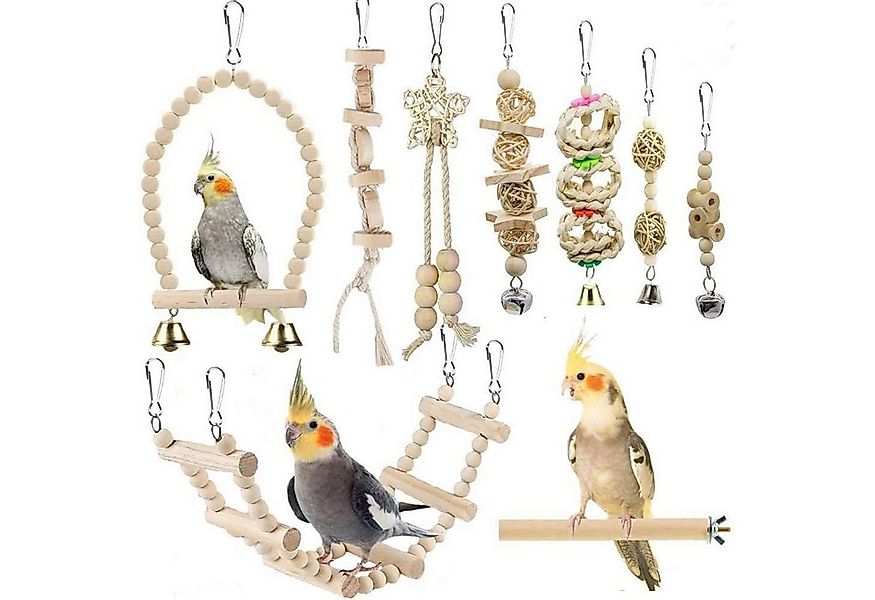 LuxusKollektion Vogelkäfig Vogelspielzeug Sittich Papagei Schaukel Klettern günstig online kaufen