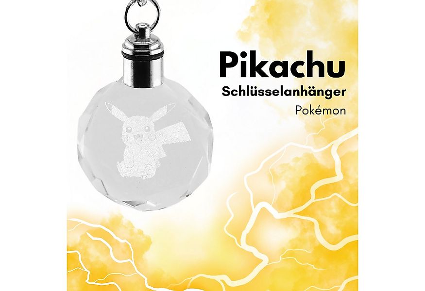 Stelby Schlüsselanhänger mit Gravur Pokemon Pikachu Schlüsselanhänger Multi günstig online kaufen