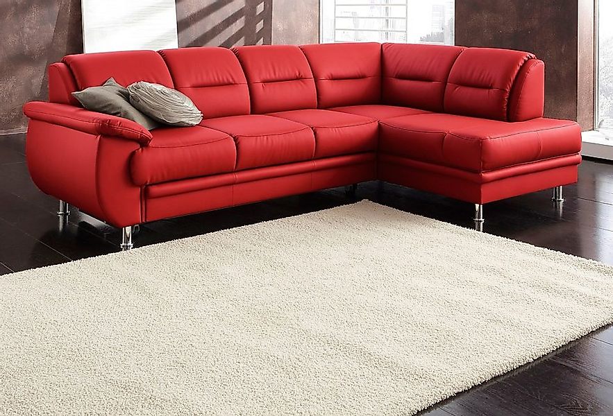 sit&more "Mailand L-Form, B: 250 cm" optional Bettfunktion günstig online kaufen