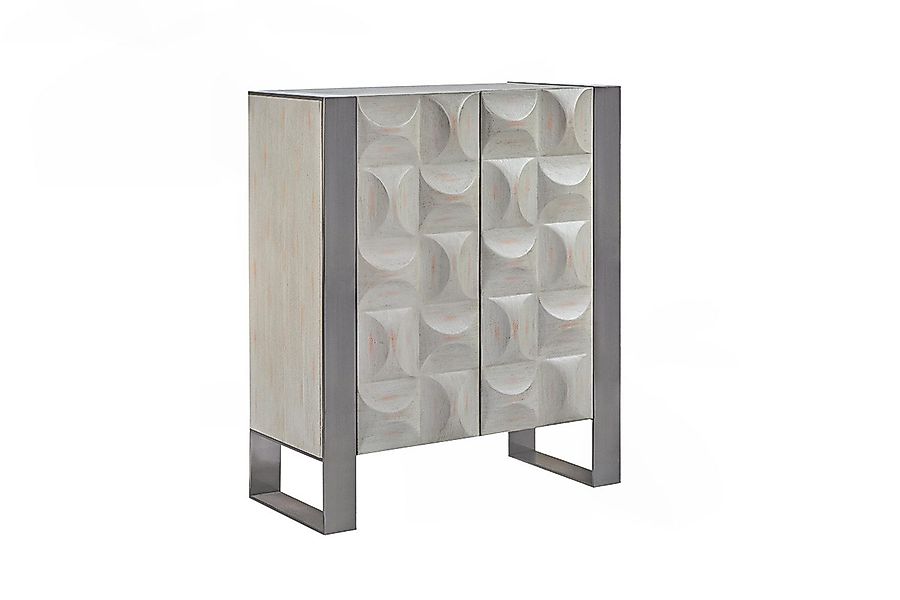 KAWOLA Highboard, 2 Türen Ulme grau günstig online kaufen