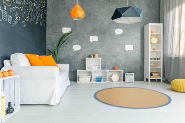carpetfine Sisalteppich "Sisal" rund 5 mm Höhe mit farbiger Bordüre, Anti-R günstig online kaufen