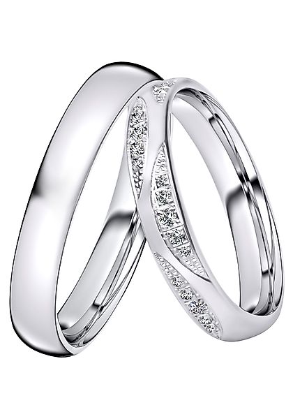 DOOSTI Trauring Schmuck Geschenk Silber 925 günstig online kaufen
