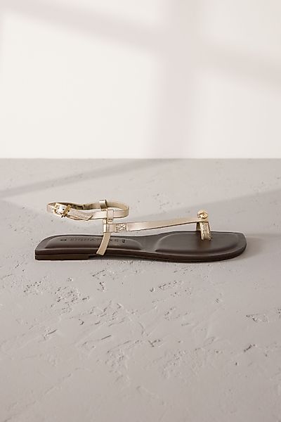 Next Forever Comfort® Metallic-Zehenstegsandalen Riemchensandale (1-tlg) günstig online kaufen