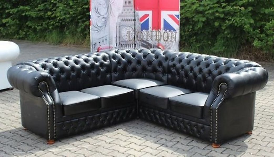 JVmoebel Ecksofa Chesterfield Sofa Ecke Eckcouch Polster Sitz Garnitur Eckg günstig online kaufen