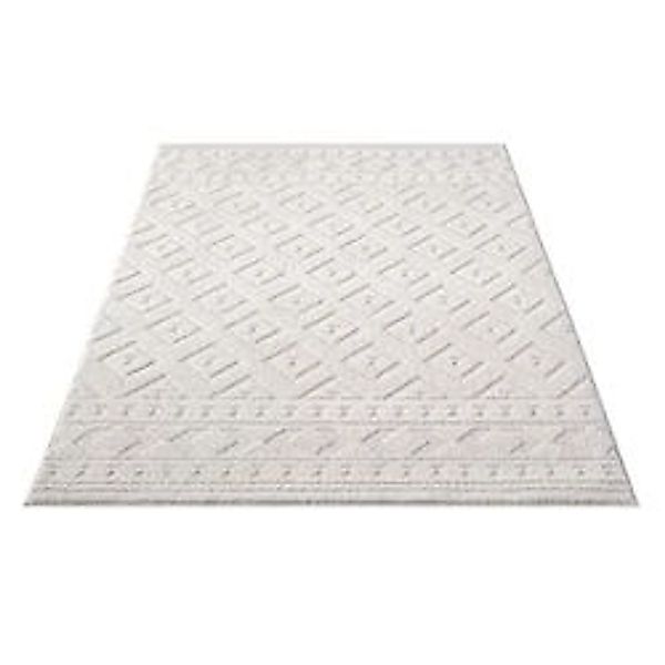 payé Teppich Ello 9999 Boho Flachflor 160x230 cm Cream günstig online kaufen
