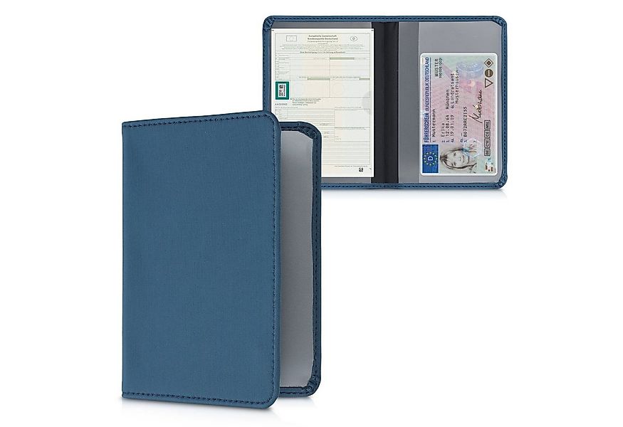 kwmobile Etui Fahrzeugschein Hülle mit Kartenfächern, Neopren Etui Tasche f günstig online kaufen