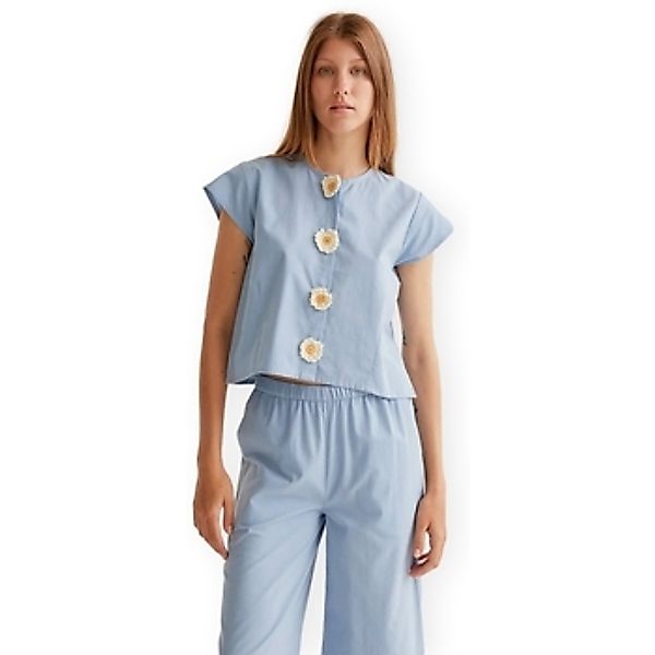 Compania Fantastica  Blusen COMPAÑIA FANTÁSTICA Shirt 43017 - Light Blue günstig online kaufen