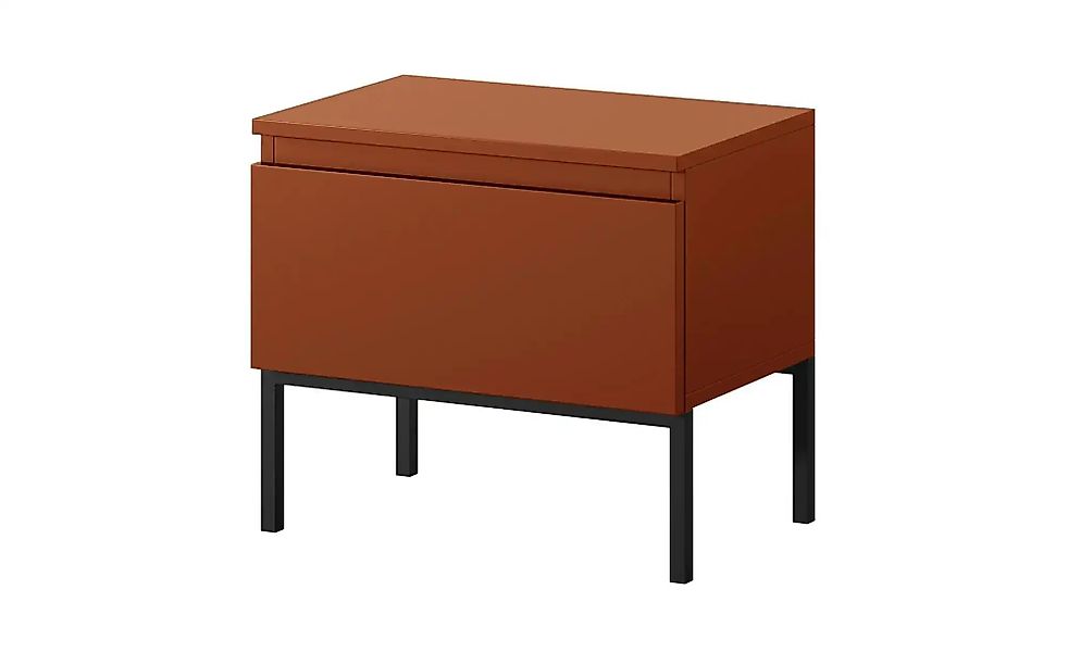 Selsey Nachtkommode mit Kufengestell Bemmi ¦ orange ¦ Maße (cm): B: 49 H: 4 günstig online kaufen
