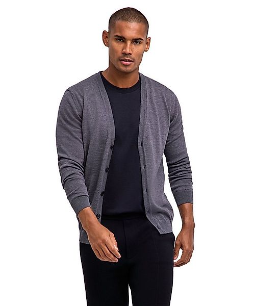FALKE Strickjacke Pure Merino Wool (1-tlg) aus reiner, extrafeiner Merinowo günstig online kaufen