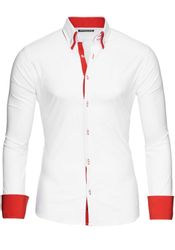 Reslad Langarmhemd Reslad Herren Langarm Hemd günstig online kaufen