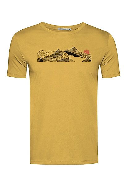 Nature Mountains Sundown Guide - T-shirt Für Herren günstig online kaufen