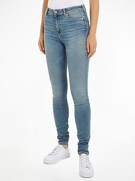 Tommy Hilfiger Skinny-fit-Jeans "TH FLEX HARLEM U SKINNY HW KAI", in blauer günstig online kaufen