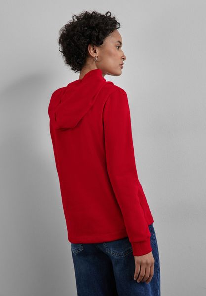 STREET ONE Hoodie mit Tunnelzug am Saum günstig online kaufen